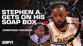 Stephen A. SOUNDS OFF on LeBron's GOAT status 🗣️ 'HE'S STILL NOT MICHAEL JORDAN!' | NBA on ESPN