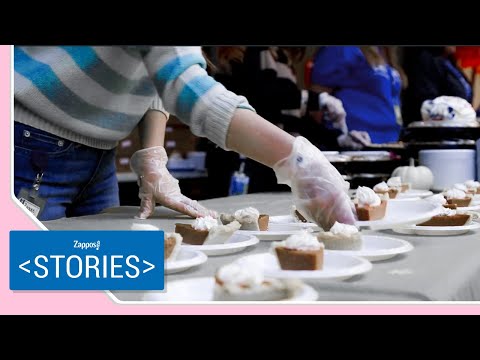 Surprising Las Vegas' Homeless with 1500+ Shoes & Thanksgiving Dinner | Zappos Stories