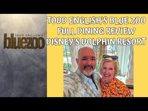 TODD ENGLISH'S BLUE ZOO FULL DINING REVIEW / DISNEY'S DOLPHIN RESORT