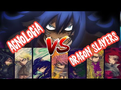 ACNOLOGIA ( THE BLACK DRAGON/DRAGON KING ) VS ALL DRAGON SLAYERS | FINALE BATTLE | FAIRY TAIL