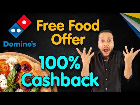 How to order free food online, 100% Cashback offer on Food, Dominos free Pizza, Food Offers today