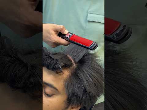 Hair keratin treatment #youtubeshorts #hairstyle #stylet #haircare #music #barbershop #vlog #reels