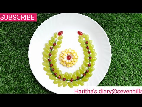 Art In Fruit carving and Cutting trick #art #fruitdecoration