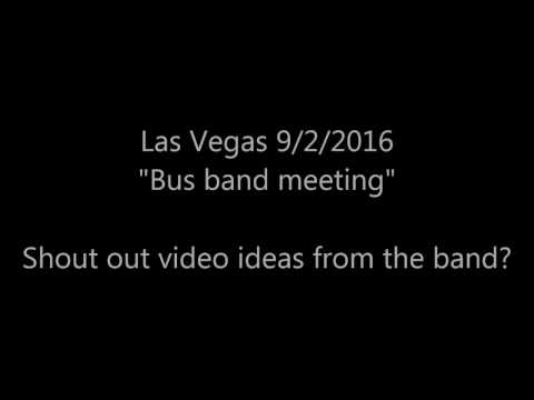 Saliva in Las Vegas - Meeting on the bus