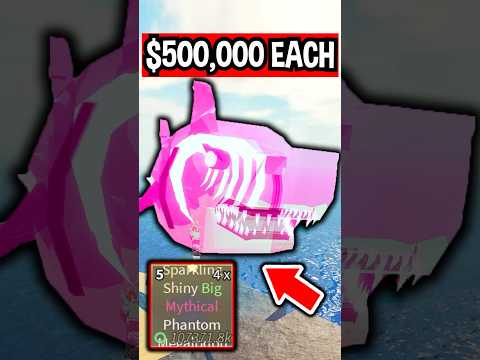 $500,000 MEGALODON in Roblox Fisch..