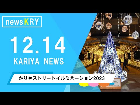 【newsKRY】かりやストリートイルミネーション2023