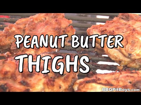 Peanut Butter Chicken Thighs