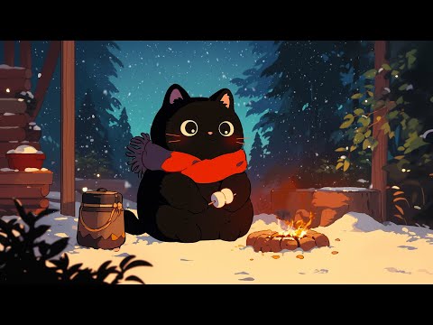 Frozen Nights | Lofi Chill to Warm Your Night 🌬️