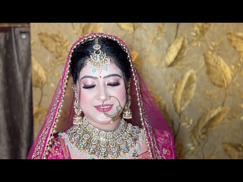 Natural subtle looking bridal makeup tutorial | Step By Step |