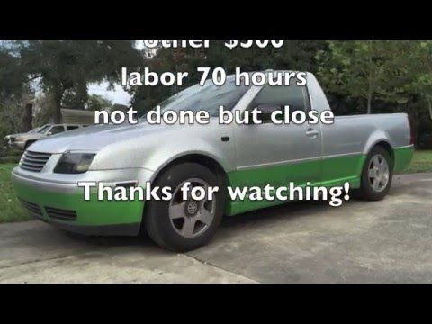 Smyth Jetta Ute body work