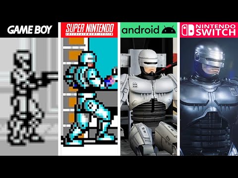 Evolution Of RoboCop Games