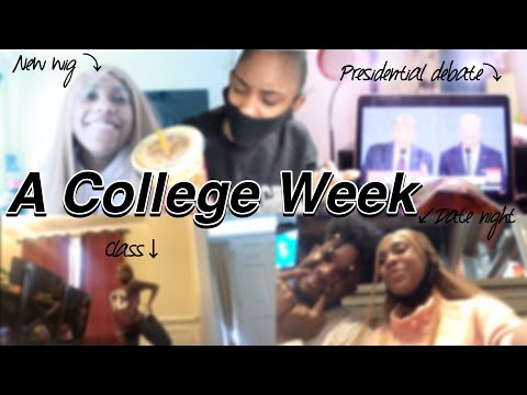 College Week in my Life! Sorority Recruitment, Errands & More! #college #onlineclasses