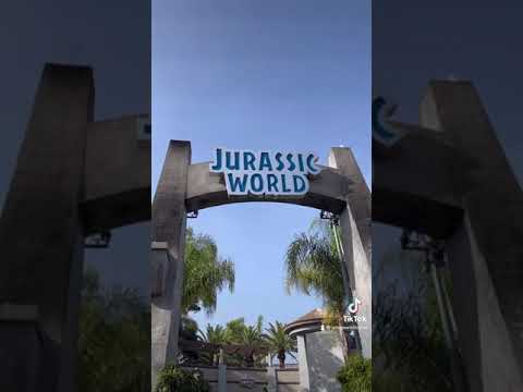 SHORTS - Jurassic World at Universal Studios Hollywood CA #shorts