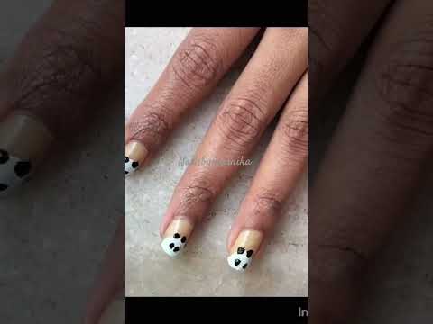 panda nailart #panda #nails #nailart #nailarttutorial #nailreels #reels #shortvideos #nailtutorial