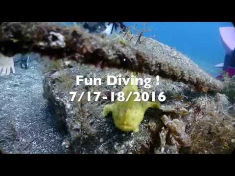 "Fun Diving !" July 17-18th, 2016