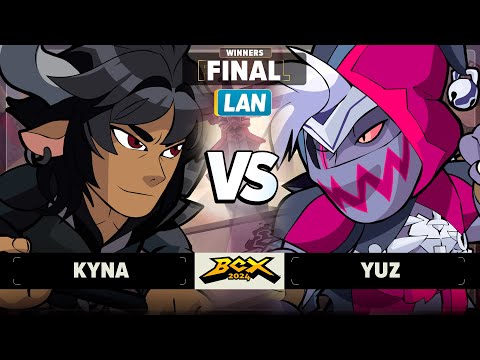 Kyna vs Yuz - Winners Final - Brawlhalla World Championship 2024 - LAN 1v1