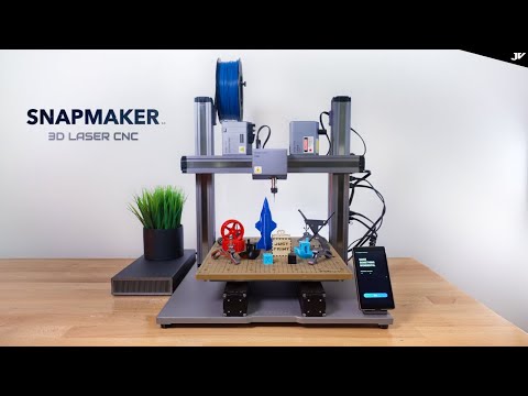 SnapMaker 2.0 - 3D Printer - Laser - CNC - Unbox & Setup