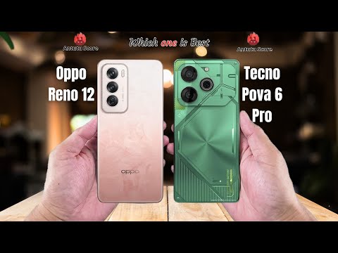 Oppo Reno 12 vs Tecno Pova 6 Pro  Full comparison ⚡Which one is Best