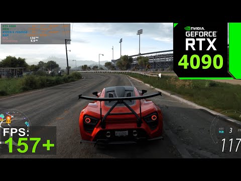 Forza Horizon 5 : RTX 4090 24GB - 1600HP Zenvo TSR-S (4K Maximum Ultra Settings DLSS ON/RTX ON)