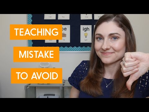 Don’t Make This Mistake When You Teach Writing!