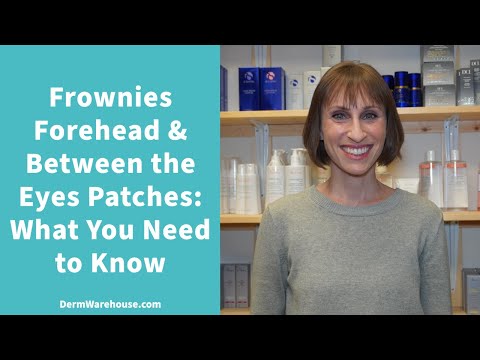 Frownies Forehead & Between the Eyes Facial Patches: What You Need to Know