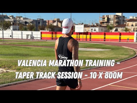 Valencia Marathon Training Diaries - Taper Track Session