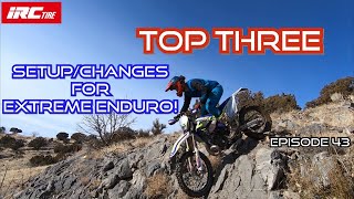 Top Three Setup/Changes for Extreme Enduro