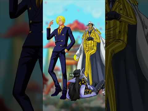 Sanji 🆚 kizaru//yamato 🆚 king #shorts #onepiece #sanji #kizaru #yamato #king @Cosmicgarou-d8v