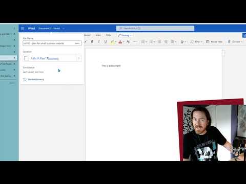 Start and Share a Word 365 Document with Another Office 365 User