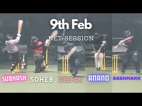 9th Feb Match Simulation #cricketlover #cricketshorts #cricketvideo #batting #netsession