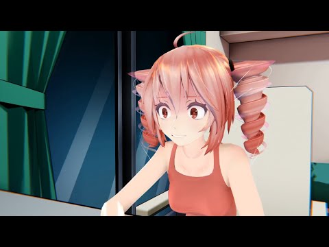 [MMD Talkloid] Teto’s meat grinder analogy (Jerma dub)