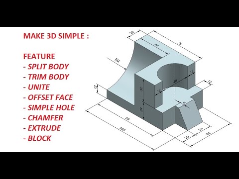 Tutorial 3D Modeling Pemula#2 | Nx Siemens 10