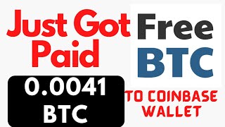 I Just Got Paid 0.0041 Bitcoin (mBTC) from this Free Bitcoin App