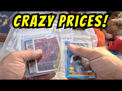 You Won’t Believe These Sports Card Prices at the Flea Market!