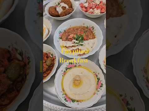 Egyptian Breakfast P1 #foodbeatyumyum #egyptianbreakfast #trending #viral #youtubeshorts #dubaifood