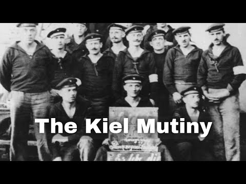 3rd November 1918: The Kiel Mutiny begins, marking the start of the German Revolution