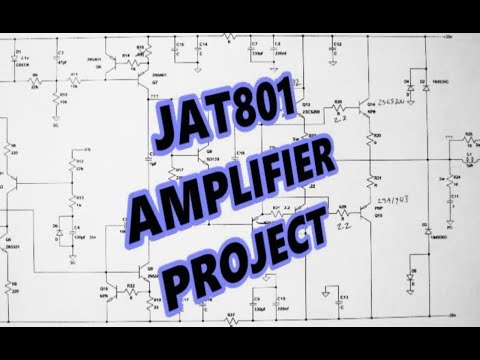 JAT801 150 watt audio amplifier project - preliminary design PT1