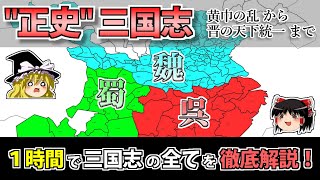 【三国志】「"正史" 三国志」とは？ １時間で徹底解説！！【ゆっくり歴史解説】