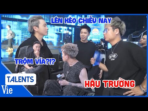 Hậu Trường Rap Việt - Thái VG học từ mới "trộm vía", team Karik thân thiết set kèo quẩy sau khi diễn