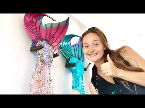 How to Hang a silicone Mermaid Tail