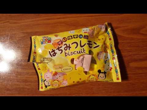 Disney Tsum Tsum Honey Lemon Chocolate Covered Biscuit