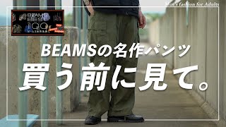 BEAMS百名品に選ばれた人気のカーゴパンツを本音レビュー！