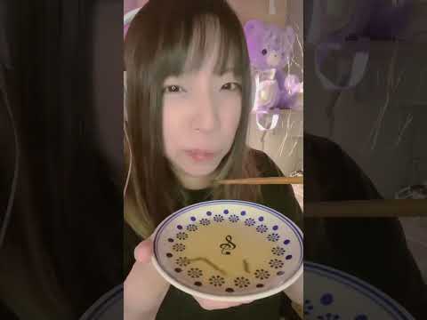 【ASMR 咀嚼音】沖縄大好きだ！プチプチ食感 海ぶどうを食べてみた#shorts