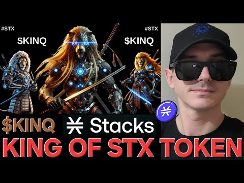 $KINQ - KING OF STX TOKEN CRYPTO COIN HOW TO BUY LION MEMECOIN STACKS BLOCKCHAIN VELARSWAP KINQ XT