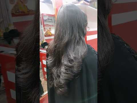 Butterfly layer haircut 🦋 #shorts #layerhaircut #hairtransformation || Diya Makeover