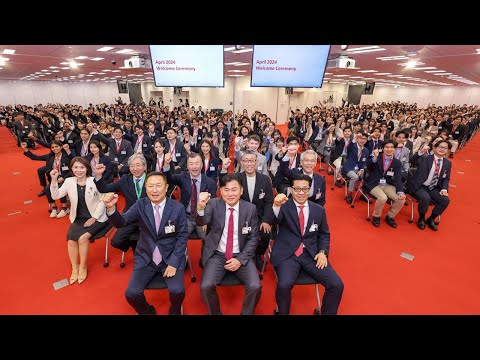 [RNN] Welcome to Rakuten! On the Scene at 2024 New Grad Welcome Ceremony