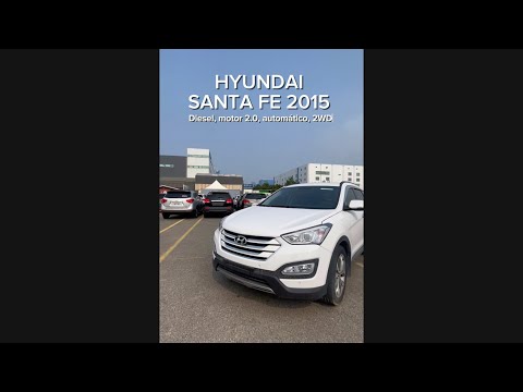 ¡Explorando el Hyundai Santa Fe 2015 Blanco! 🚗✨