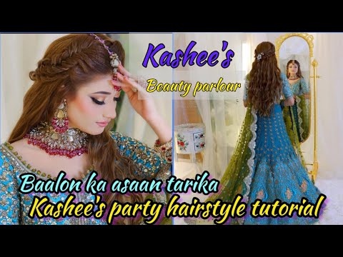 kashees hairstyle step by step | kashees hairstyle | hairstyle for wedding | kashee hair style |