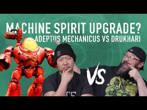 Machine Spirit Upgrade! - 40k Live - Adeptus Mechanicus vs Drukhari -Pariah Nexus - 40k Battle!