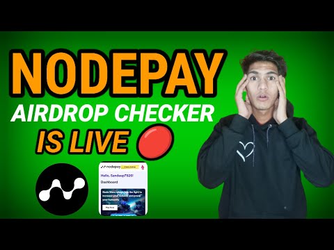 Nodepay Airdrop Checker Is Live Check Your Nodepay Coins Watch Full Guide Video 😯